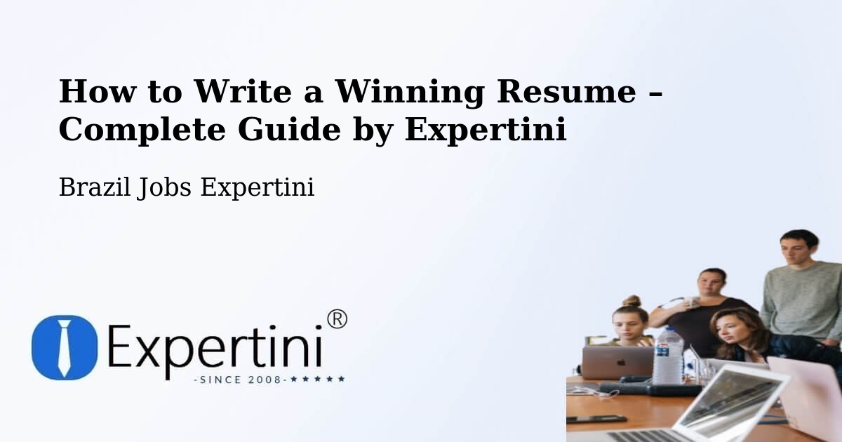 Resume Writing Guide for Job Seekers – Perdões - Perdões, Brazil Jobs Expertini